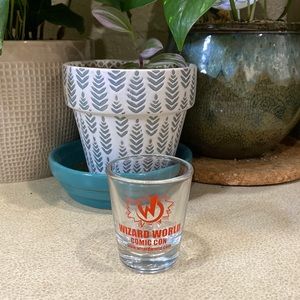 Wizard World Comic Con shot glass